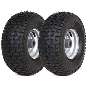 lot 39794 image: Tire and Wheel Set - for Lawn Tractors  (2 Pack)
