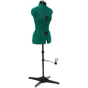 lot 59354 image: Dritz Sew You Adjustable Dress Form, Small, Opal Green