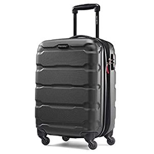 lot 59370 image: Samsonite Omni PC Hard Sided Expandable Luggage with Spinner Wheels, Black  (20)