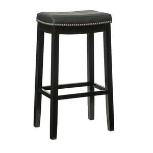 lot 59396 image: Linon Claridge Bar Stool, Black