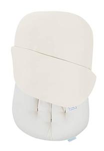 lot 60674 image: Snuggle Me Organic  Baby Lounger and Infant Floor Seat with Cover Bundle, Natural