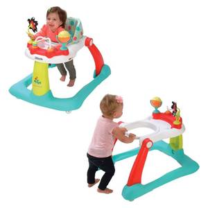 lot 60703 image: Kolcraft Tiny Steps 2 1 Activity Walker  (Retails $52)