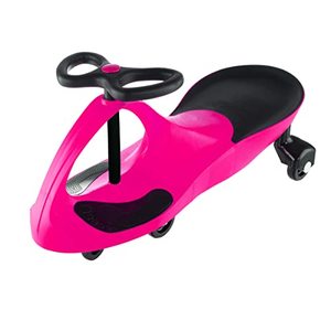 lot 60846 image: Lil Rider Wiggle Car Ride On Toy, Hot Pink