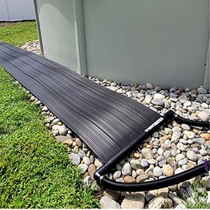 lot 60856 image: SunHeater Universal Solar Pool Heater, Black   (2 x 20-Feet)