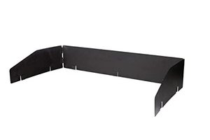 lot 61375 image: Stansport 2-Burner Cast Iron Windscreen, Black