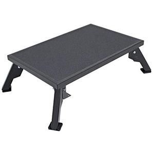 lot 61400 image: Quick Products Platform Step, Black  (XL)  (24 W x 15.5 D x 7.5 H)