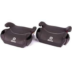 lot 61804 image: Diono Solana Backless Booster Car Seats, Charcoal Gray  (Pack of 2)