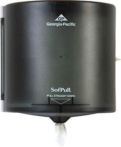 lot 62662 image: GP PRO SofPull Large High Capacity Centerpull Paper Towel Dispenser  (10.875 W x 10.375 D x 11.5 H)