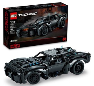 lot 61395 image: LEGO Technic The Batman Batmobile Building Kit (Item# 42127)  (1,360 Pieces) (Retails $100)
