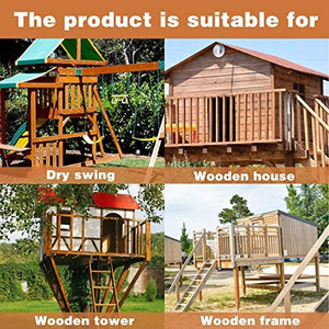 lot 4759 image: MIXXIDEA Metal Elevated Deer Blind Bracket Heavy Duty Steel Deer Stand Compound Angle Platform