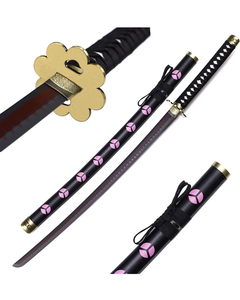 lot 4769 image: Retail $59.99 Hejiu Cosplay Roronoa Zoro Anime Swords, ShusuiWado IchimonjiKitetsuYubashiri