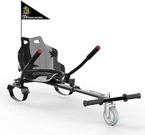 lot 4771 image: Retail $89.99 EVERCROSS Hoverboard Seat Attachment, New Gen Hoverboard Seat with Safety