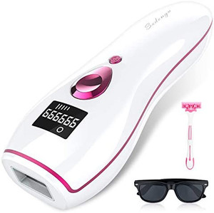 lot 4783 image: Retail $49.99 Sedengu At-Home IPL Hair Removal for Women, Up to 999,999 Flashes, Painless Permanent Hair