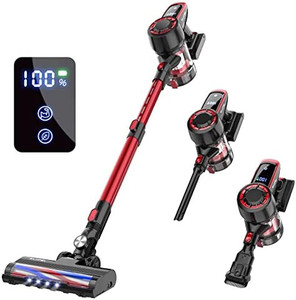 lot 4787 image: Retail $189.99 Cordless Vacuum Cleaner, 250W Model K24 Vacuum Cleaner with 30KPA Powerful