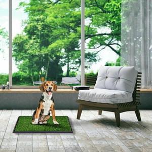 lot 4788 image: Puppy Potty Training Artificial Grass Mat