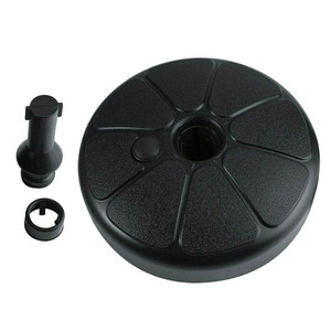 lot 5704 image: Heavy Duty Patio Umbrella Round Base Replacements Parasol Stand