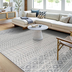 lot 5739 image: Artistic Weavers Chester Boho Moroccan Area Rug,3 x 5,Grey