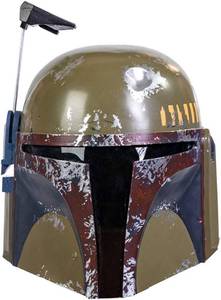 lot 6714 image: Fett Helmet Mask Costume Props for SW Collectible Green