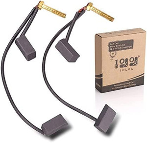 lot 6717 image: 10L0L Motor Brush Set 36 & 48-Volt Fits Club Car 1994-up & Golf Cart Yamaha Electric G8, G9, G14 & G16. (2 Package)