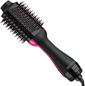 lot 6725 image: REVLON One-Step Volumizer Original 1.0 Hair Dryer and Hot Air Brush, Black