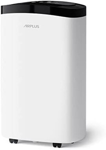 lot 6756 image: RETAIL $130 AIRPLUS 2,000 Sq. Ft 30 Pints Dehumidifier for Home and Basements with Drain Hose(AP1907)