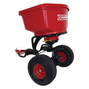lot 6764 image: Chapin 150-Pound Tow Behind Spreader