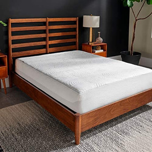 lot 6771 image: Tempur-Pedic Cool Luxury Mattress Pad, King, White
