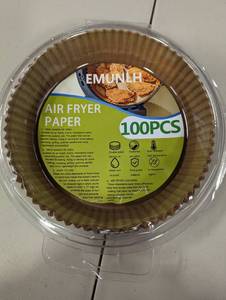 lot 129 image: 100pc Air Fryer Non Stick Paper