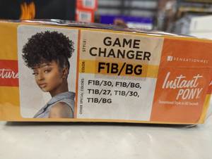 lot 189 image: Game Changer F1BBG Textured Drawstring Ponytail