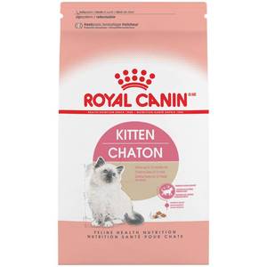 lot 227 image: Royal Canin Feline Health Nutrition Dry Food for Young Kittens, 3.5 lb bag (B00ECQ96J4)
