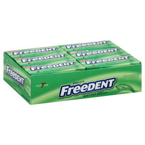 lot 258 image: Wm Wrigley Jr Freedent Gum 12 Each