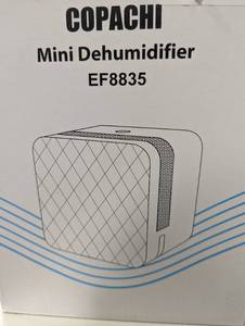 lot 283 image: Copachi Mini Dehumidifier RG8835