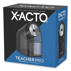 lot 310 image: Elmer s Model 1675 TeacherPro Classroom Electric Pencil Sharpener AC-Powered 4 x 7.5 x 8 BlackSilverSmoke