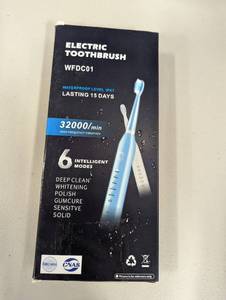 lot 327 image: Electric Toothbrush, WFDC01, 6 modes, 2pk