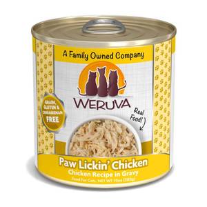 lot 352 image: Weruva Grain-Free Paw Lickin Chicken Wet Cat Food, 10 Oz, 12 Ct