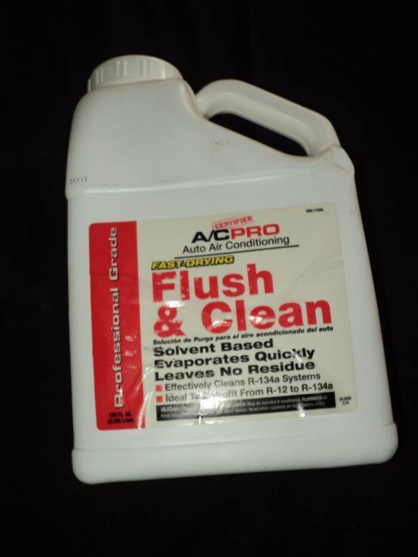 (1) gallon AC Pro Flush & Clean The Resale Stand weekly auction