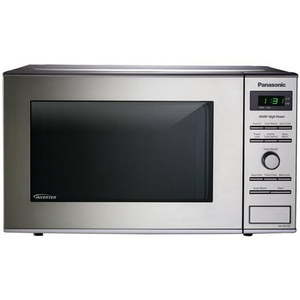 lot 626 image: Panasonic Compact Inverter 0.8-Cu Ft Microwave Stainless Steel