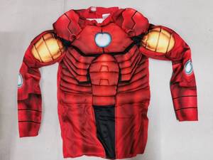 lot 958 image: Avengers Assemble Iron Man Muscle Shirt Child (One Size Fits Most)