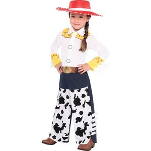 lot 971 image: Suit Yourself Jessie Halloween Costume for Toddler Girls, Toy Story, Includes Accessories MISSING HAT