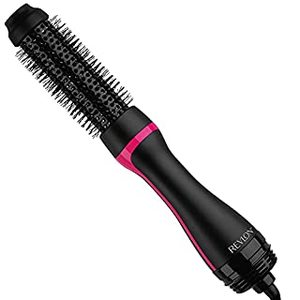 lot 1074 image: Revlon One Step Root Booster Round Brush Dryer and Hair Styler  Fight Frizz and Add Volume, (1-12 in) (B09B2Q7KRB)