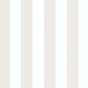 lot 2461 image: 2pk 56.4sqft Norwall Rose Garden 2 RG35703 1.25 Regency Stripe Wallpaper Beige