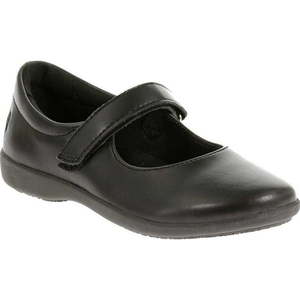 lot 3535 image: Hush Puppies� Lexi Mary Jane Flat in Black Leather at Nordstrom, Size 12 W