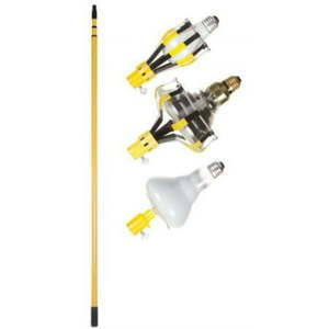 lot 3547 image: Bayco (11-foot) Bulb Changer Kit with Adjustable Steel Pole 4-Piece Kit
