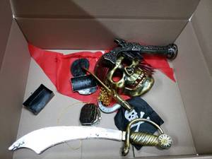 lot 3565 image: Pirate Costume Accessories