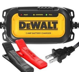 lot 945 image: DEWALT Professional 2 Amp Automotive Battery Charger and Maintainer