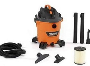 lot 1206 image: RIDGID 12 Gal 5.0-Peak HP NXT WetDry Shop Vacuum wFilter, Hose & Accessories