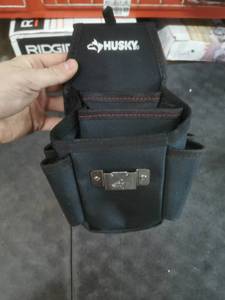 lot 1212 image: Husky Tool Bag Pouch, Black