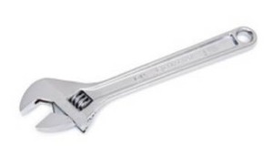 lot 1231 image: Crescent AC212VS 12-Inch Adjustable Wrench Plated Finish