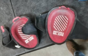 lot 1232 image: Construction Knee Pads, Black
