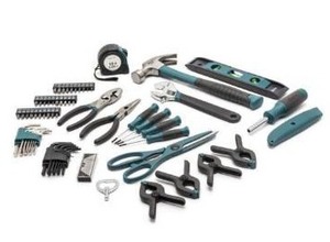 lot 1237 image: Anvil Home Tool Kit (76-Piece)